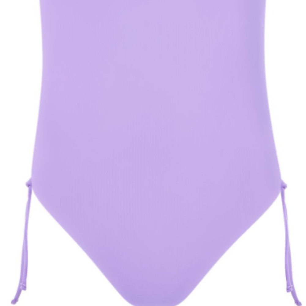 TOPSHOP - One Piece Side Ruched Swimsuit - Picture 3 of 3